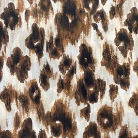 100% Polyester - Blurred Flowers  - Pop Up Shop