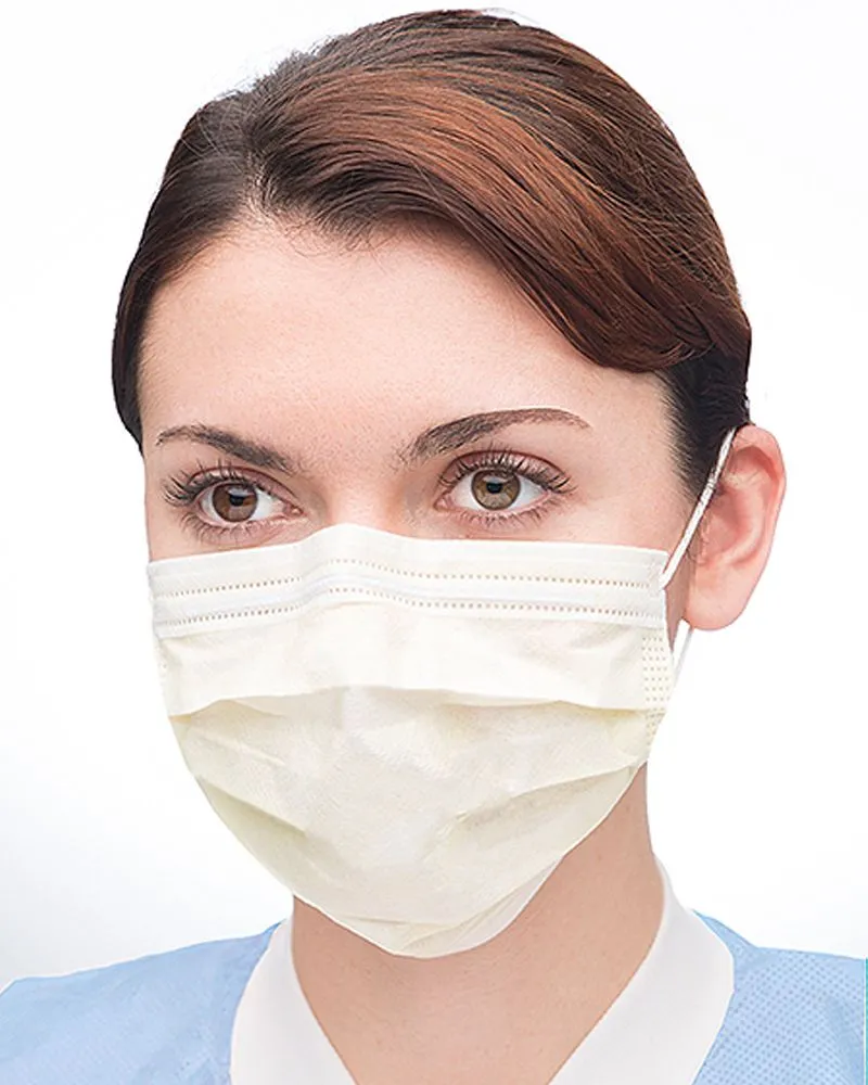 (600/Case) ValuMax Pleated High Filtration Medical Mask with Ear Loops
