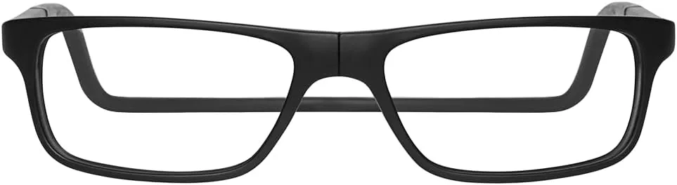 Clic Magnetic Reading Glasses for Men or Women, Soft Foldable Band, Computer Readers, Nashi (S-XL)