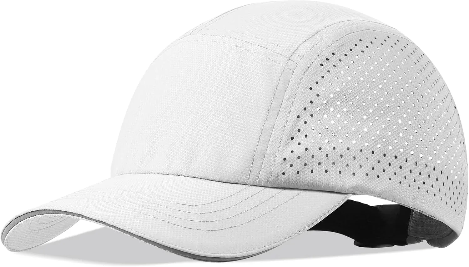 Cooling Breathable Baseball Cap Mesh Quick Dry Sports Cap Lightweight Run Hat with Reflective Trim for Men Women