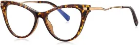 Frame Glasses Unique Eyewear Frames Comfortable Eyeglass Frames Highly Elastic Spring Hinges Glasses Frames Cat Eye Prescription Eyeglasses Versatile