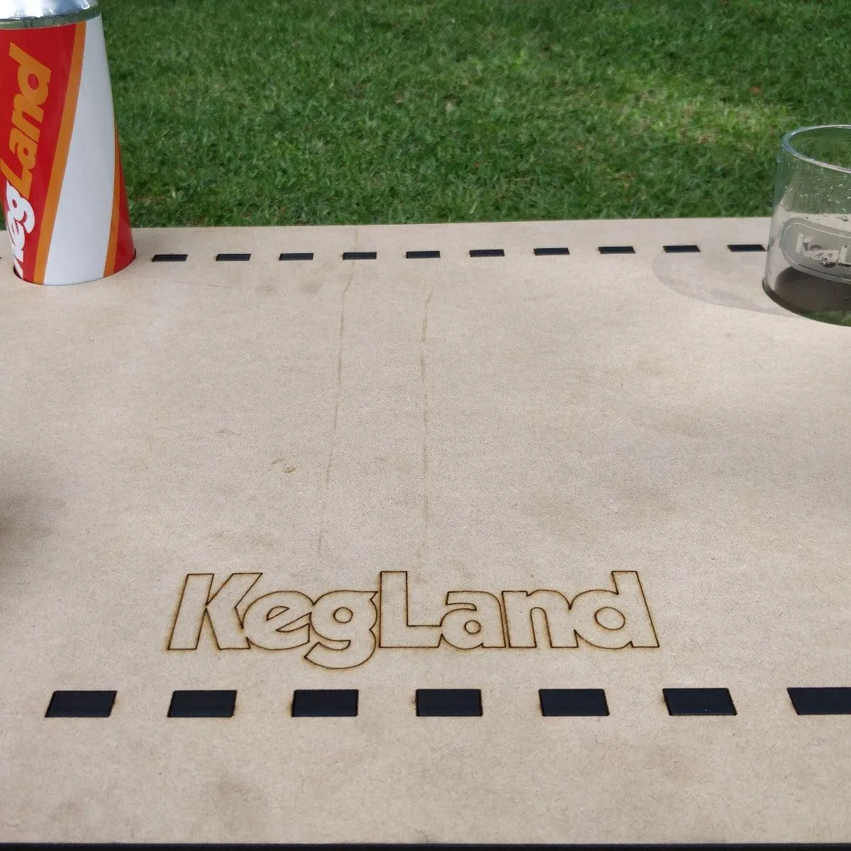 LaserCut - Mini Folding/Foldable Summer Picnic Table - MDF 60cm x 40cm