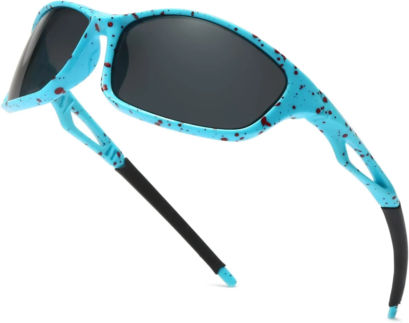 Long Keeper Polarized Sport Sunglasses - Women Men Running Driving Fishing Sunglasses Wrap Around Hiking Sun Glasses
