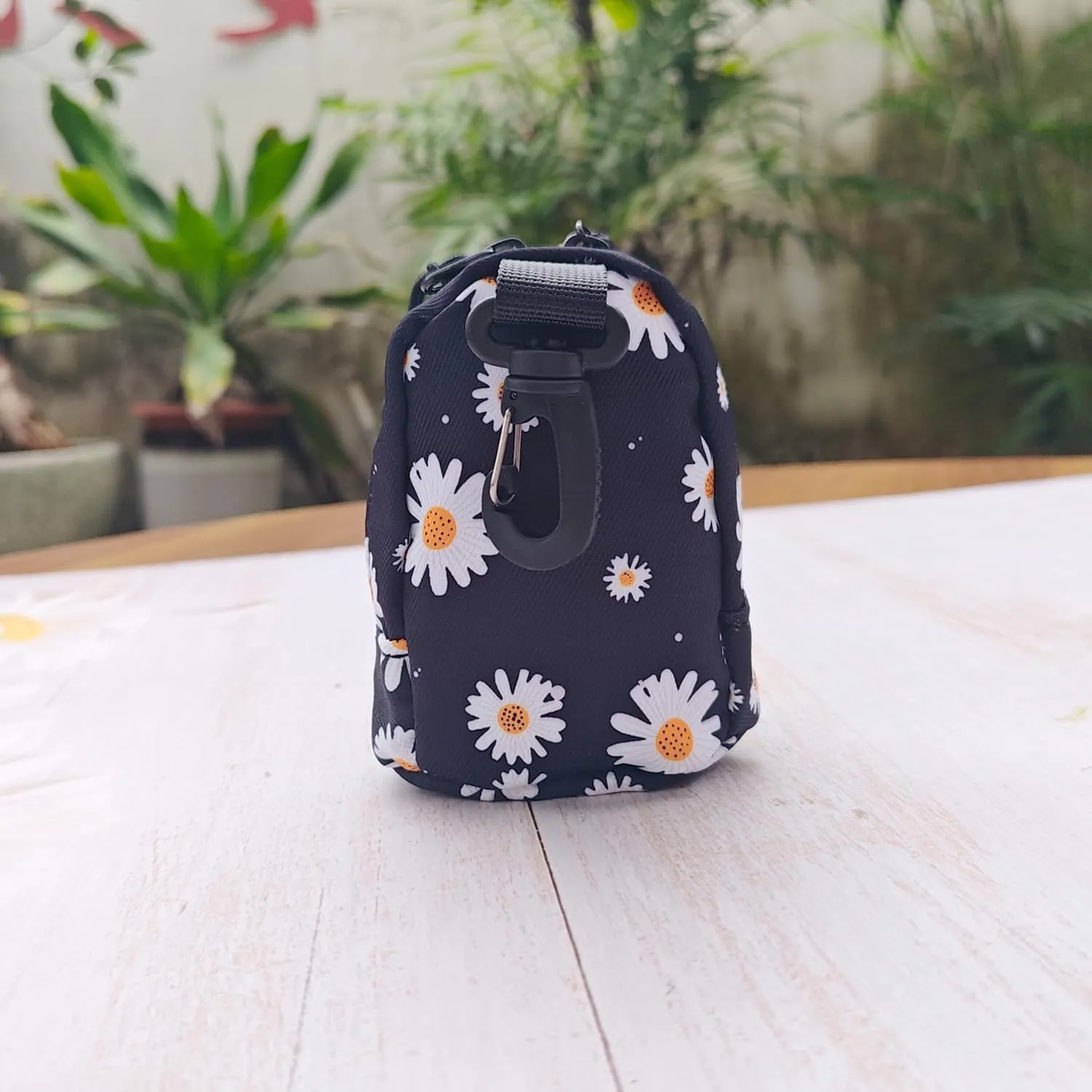 Mini Pouch Small Canvas Coin Purse Wallet Travel Tactical Bag for AirPods,Earphones,Galaxy Buds,Coins,Keys,Paper Money (D)
