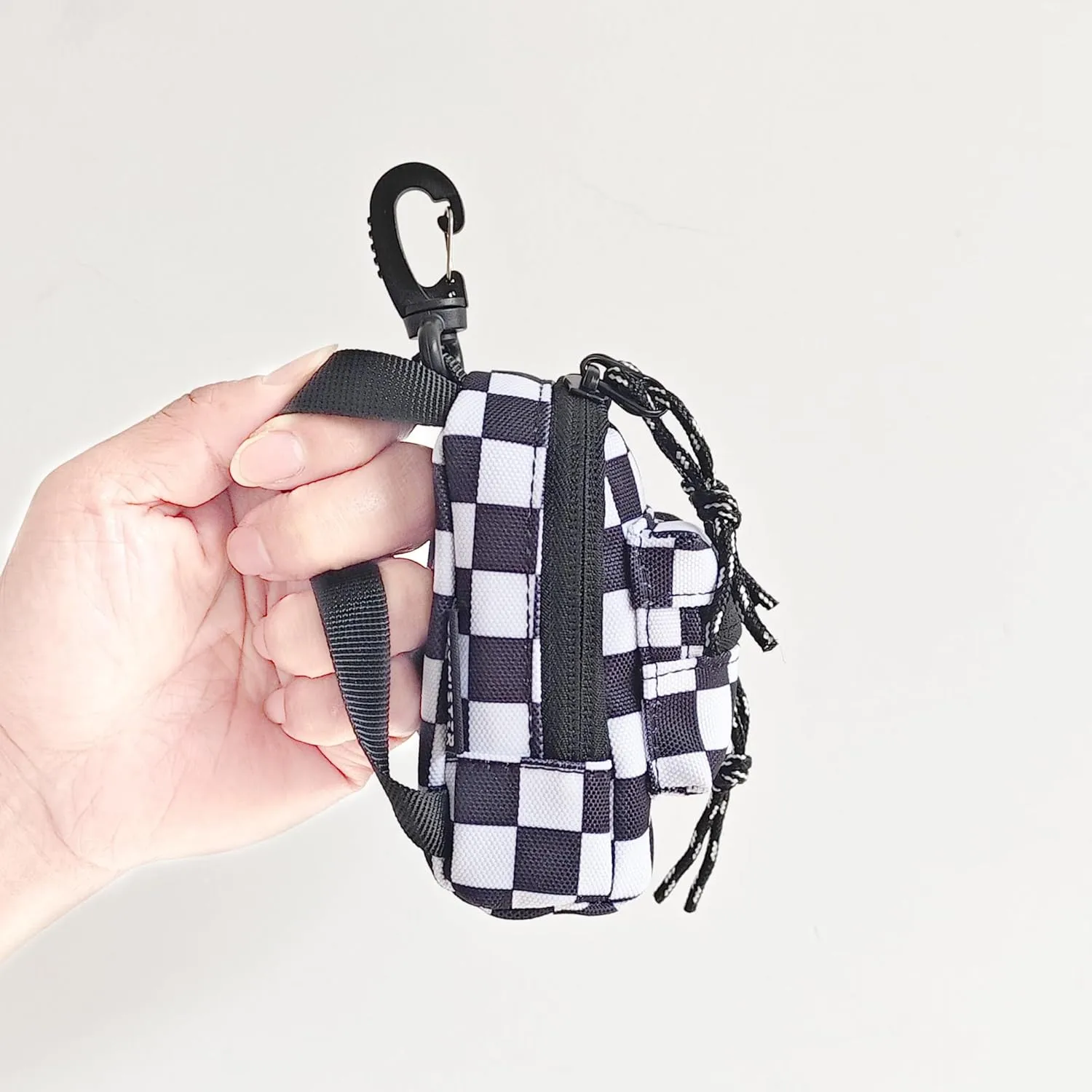 Mini Pouch Small Canvas Coin Purse Wallet Travel Tactical Bag for AirPods,Earphones,Galaxy Buds,Coins,Keys,Paper Money (G)