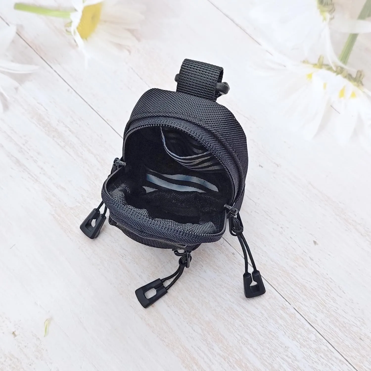 Mini Pouch Small Canvas Coin Purse Wallet Travel Tactical Bag for AirPods,Earphones,Galaxy Buds,Coins,Keys,Paper Money (J)