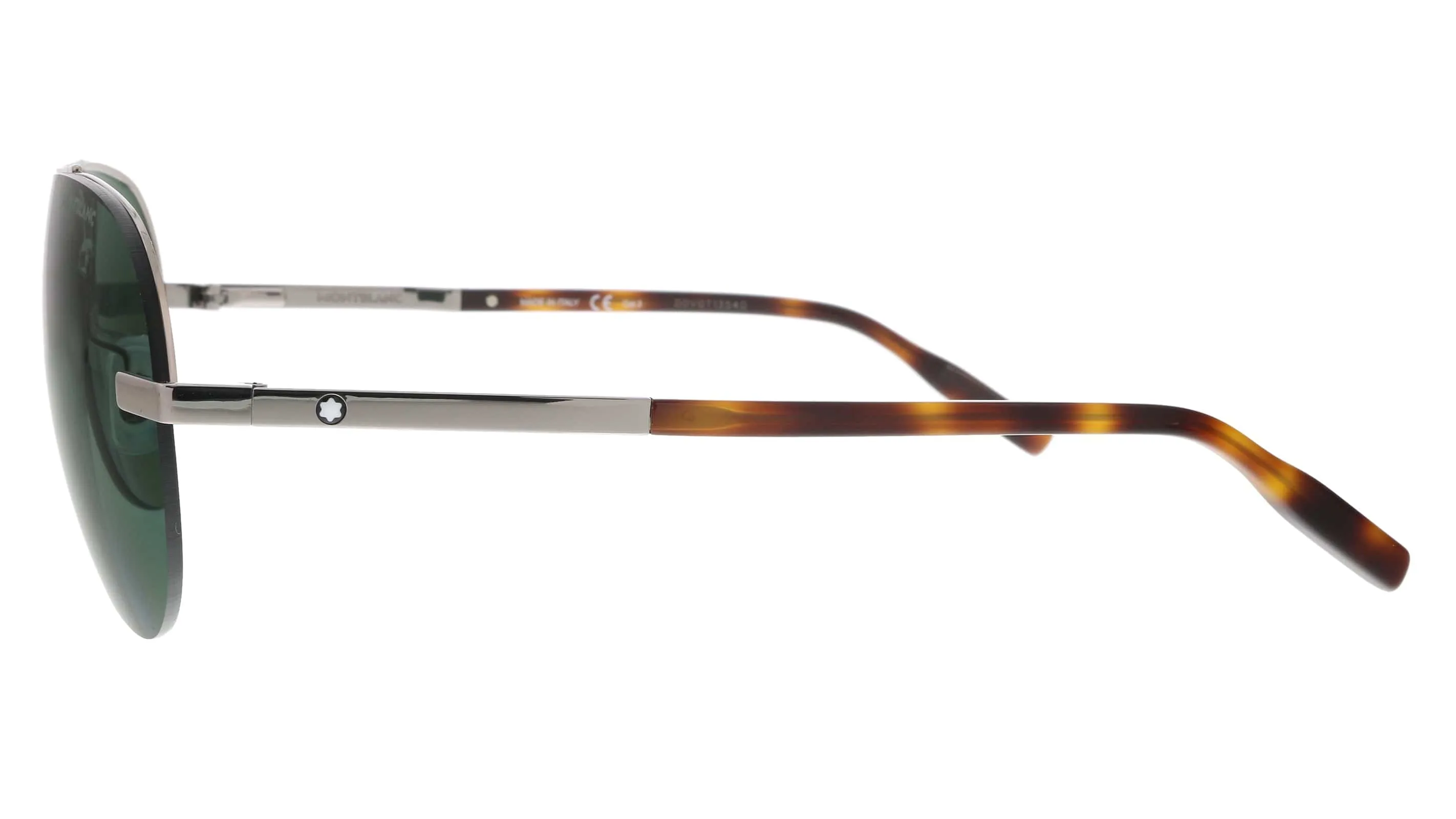 Montblanc MB0018S-007  Havana  Aviator Sunglasses