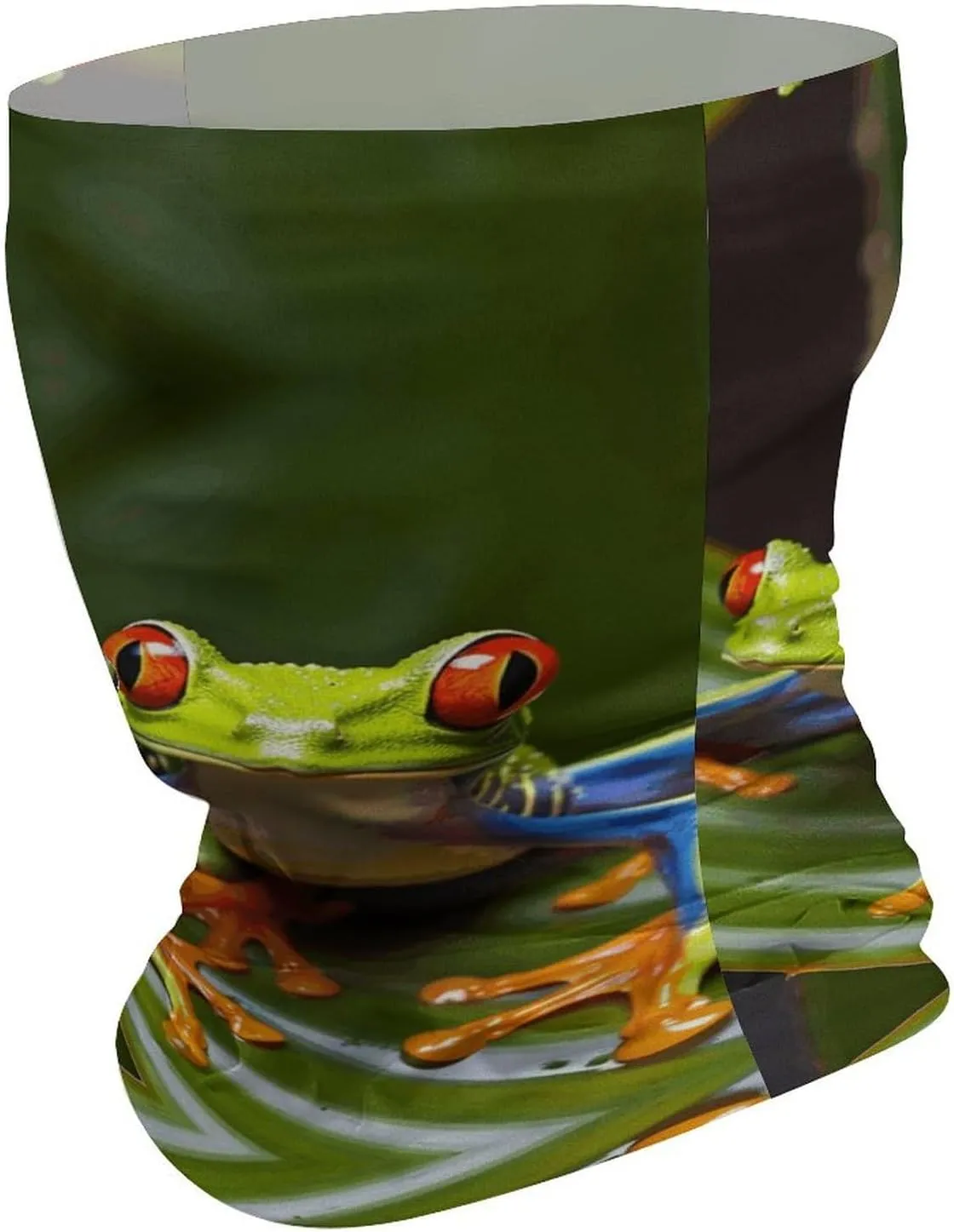 Neck Gaiter Cute Raccoon Balaclava Breathable Neck Gaiters Windproof Scarf Face Covering for Women Men