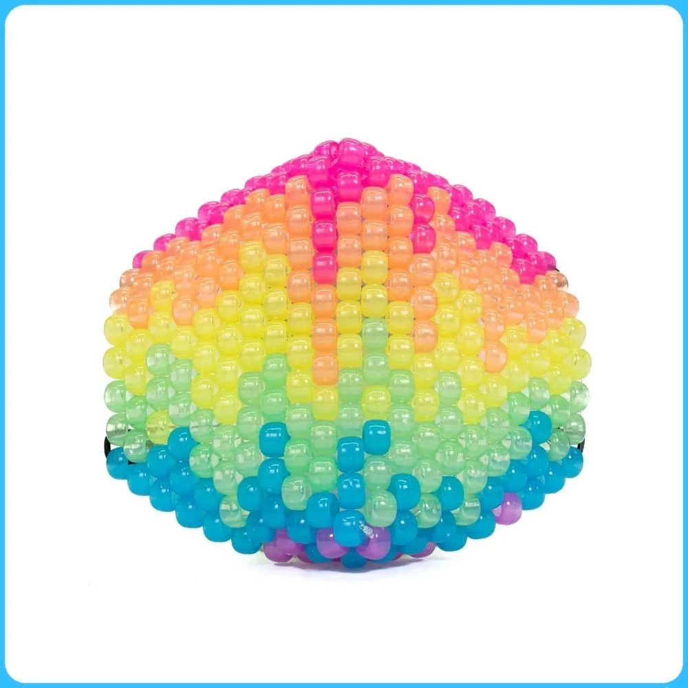 Paint Drip Glow-In-The-Dark Surgical Kandi Mask