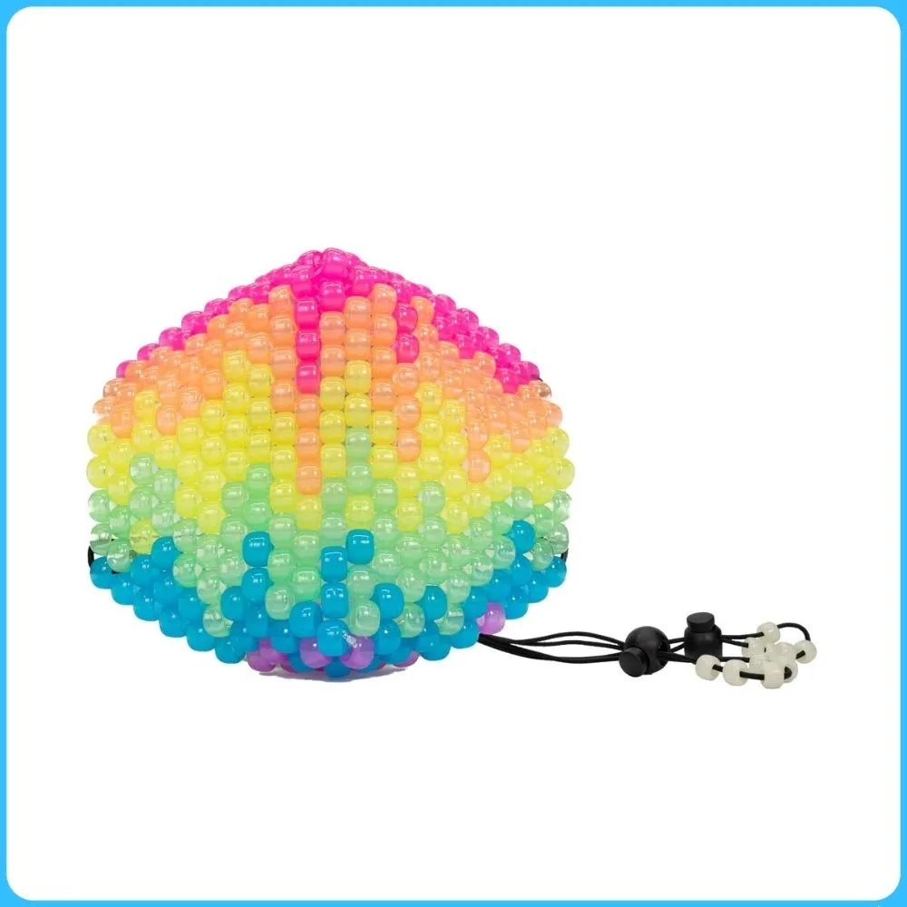 Paint Drip Glow-In-The-Dark Surgical Kandi Mask