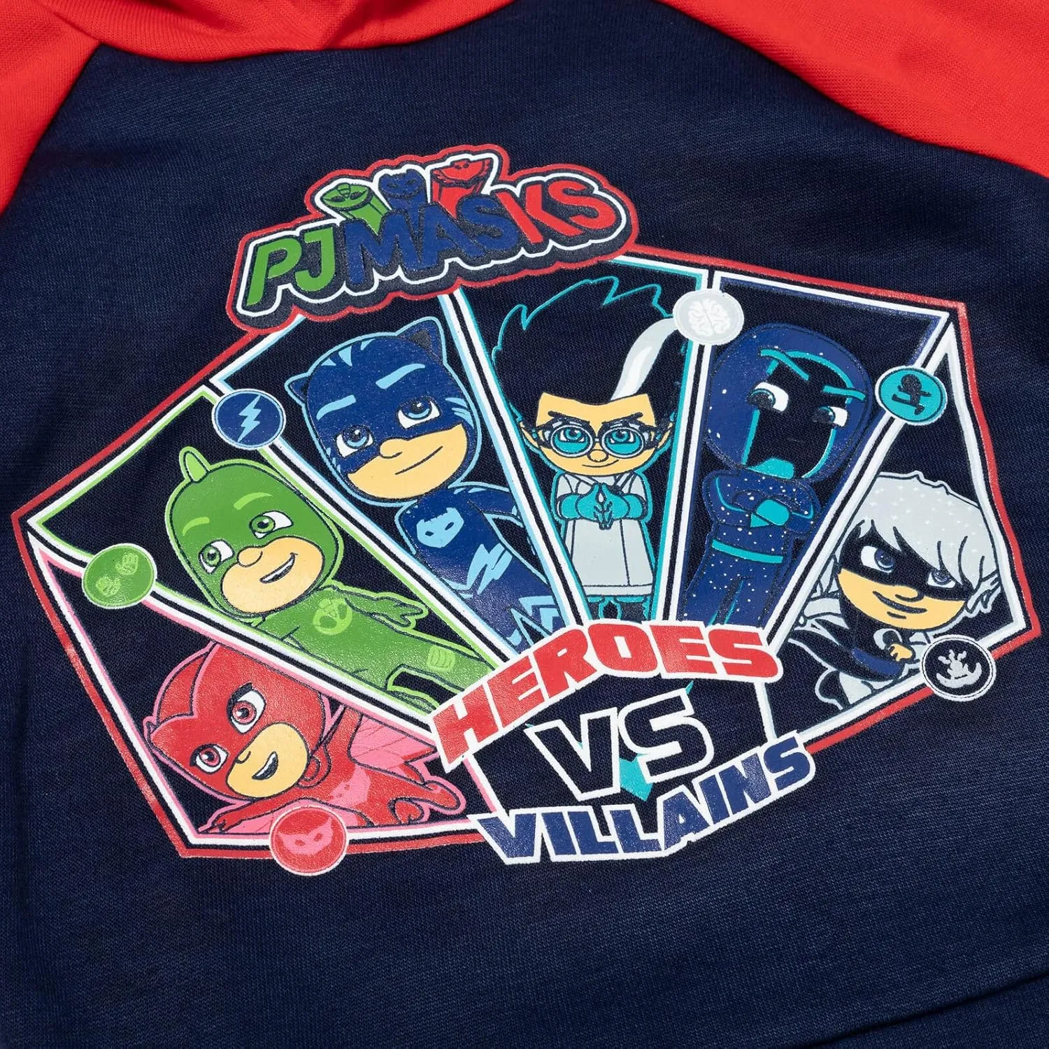 PJ Masks Owlette Gekko Catboy Pullover Hoodie & Pants Toddler to Little Kid