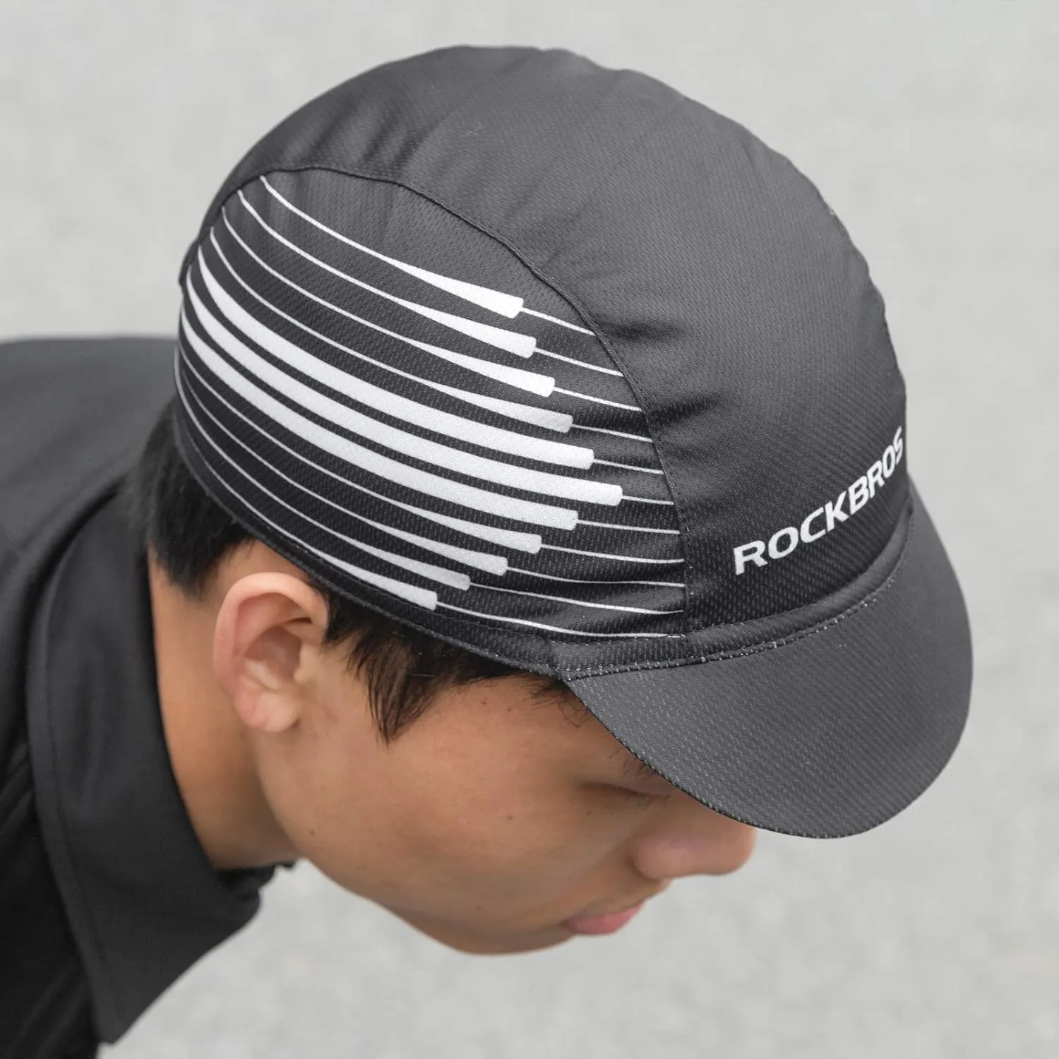 ROCKBROS Cycling Cap Sun Visor Ployester Breathable Hat for Men Women Motorcycle Caps Road Mountain Bike