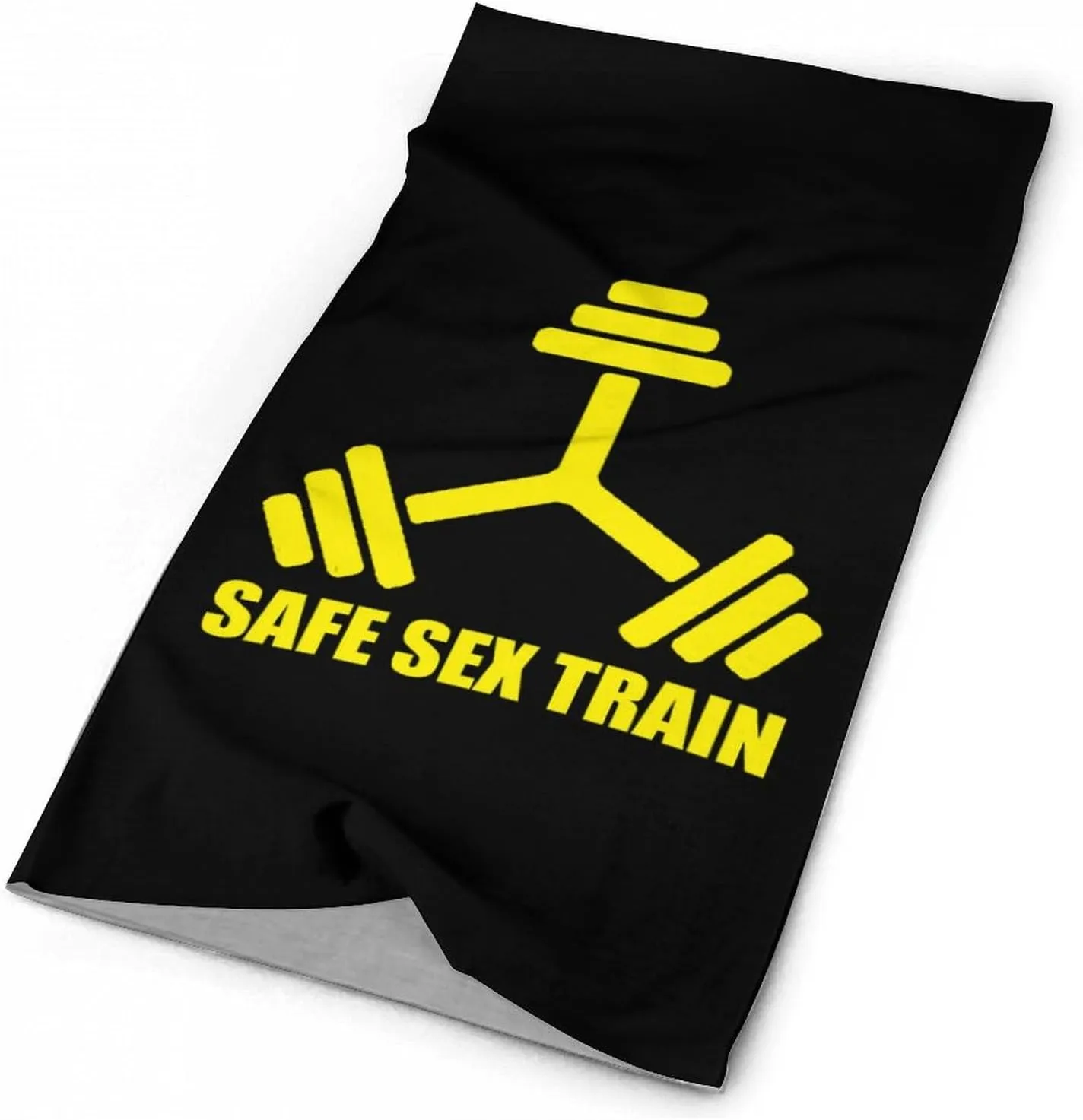Safe Seex Train Bandanas for Men Turban Seamless Neck Gaiter Windproof Face Mask Cover Cold Weather Scarf