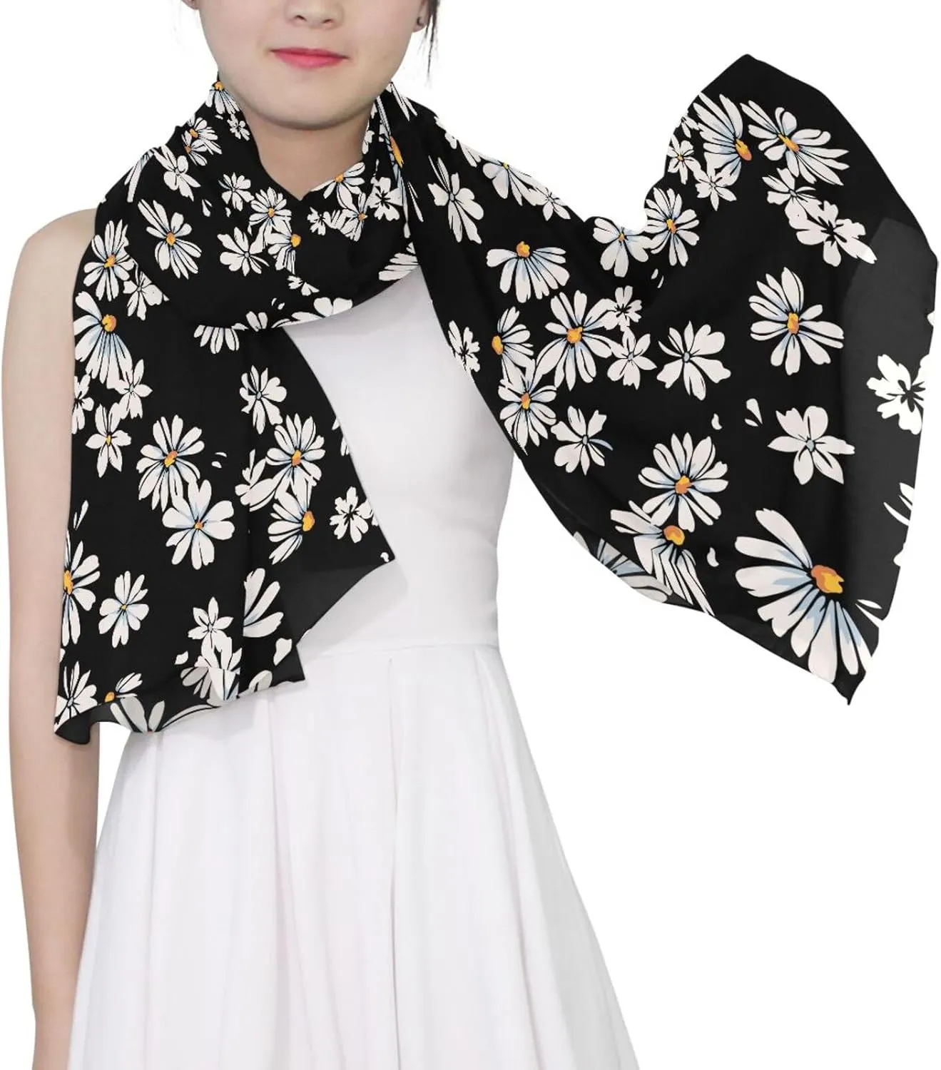Scarf for Women Lightweight Fashion Scarves Sunscreen Shawls