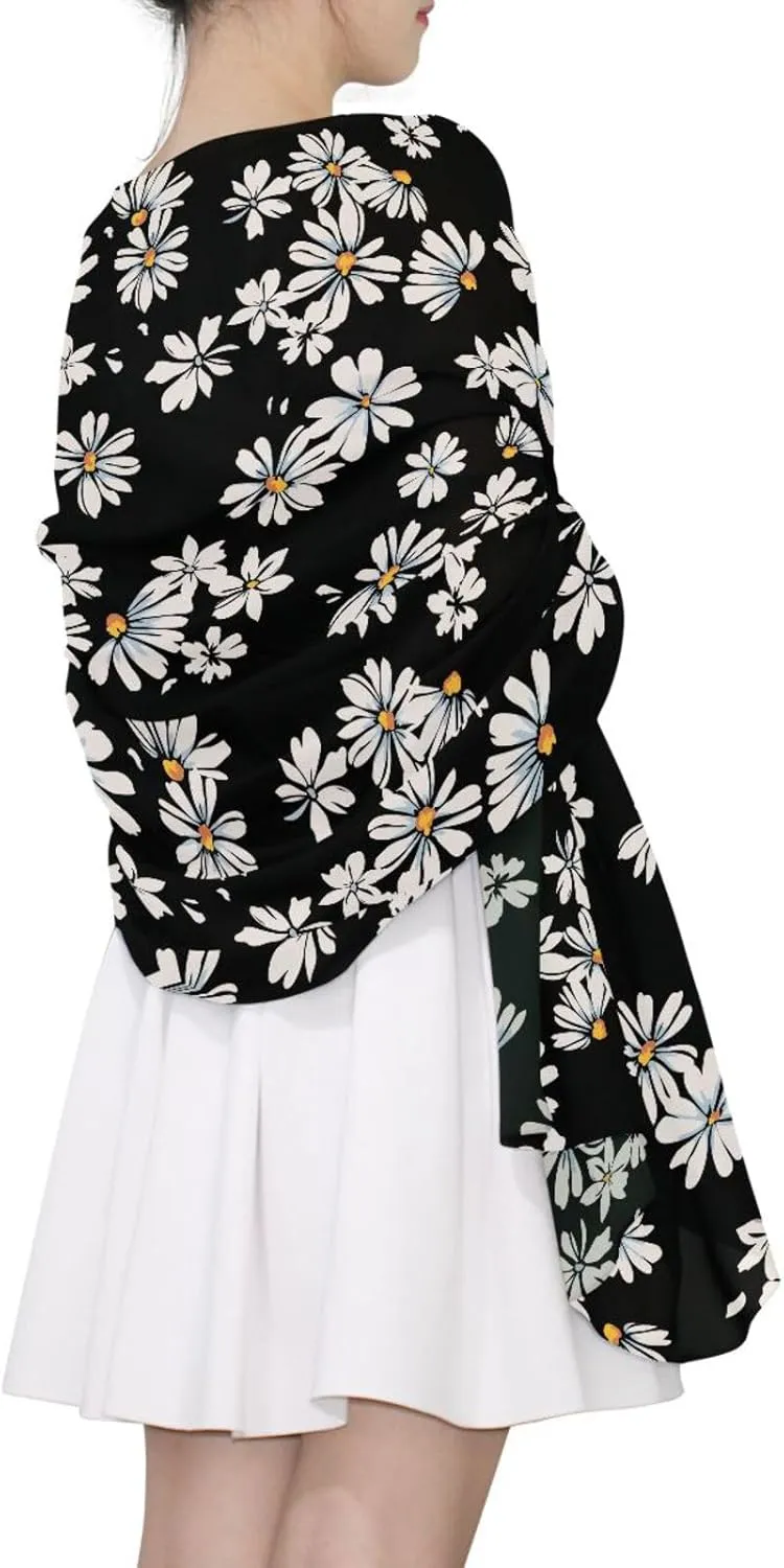 Scarf for Women Lightweight Fashion Scarves Sunscreen Shawls