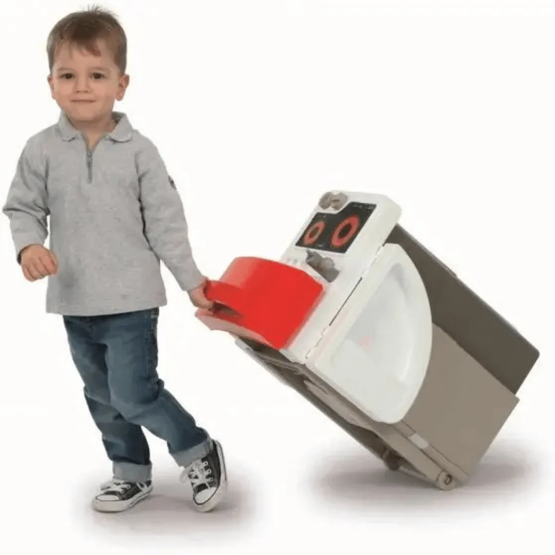 Smoby Tefal Opencook Compact Play Kitchen - Realistic Sounds, 22 Accessories for Imaginative Play
