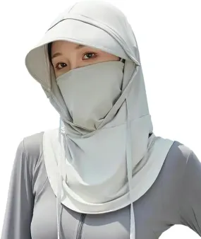 Summer Balaclava Ski Mask Unisex Sun UV Protection Hood Breathable Full Head Mask Face Cover Outdoor Fishing Cycling