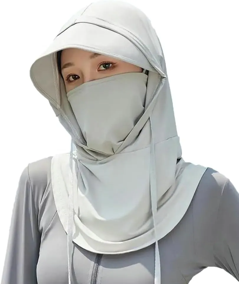 Summer Balaclava Ski Mask Unisex Sun UV Protection Hood Breathable Full Head Mask Face Cover Outdoor Fishing Cycling