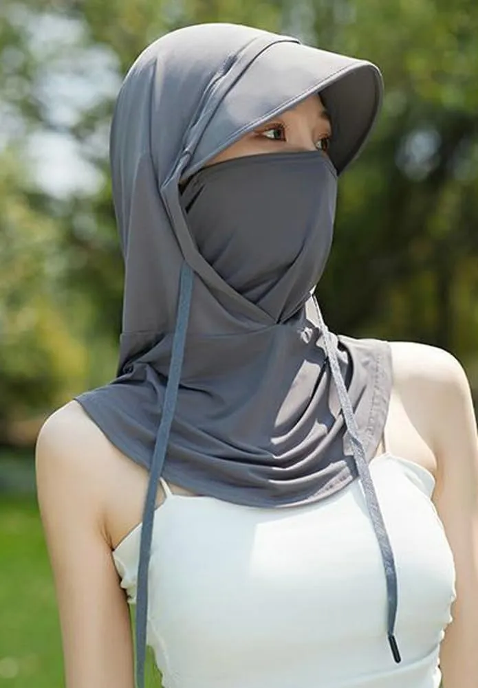 Summer Balaclava Ski Mask Unisex Sun UV Protection Hood Breathable Full Head Mask Face Cover Outdoor Fishing Cycling