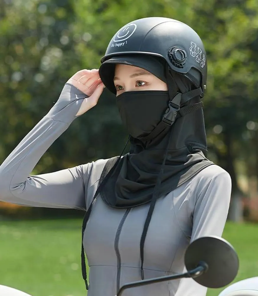 Summer Balaclava Ski Mask Unisex Sun UV Protection Hood Breathable Full Head Mask Face Cover Outdoor Fishing Cycling