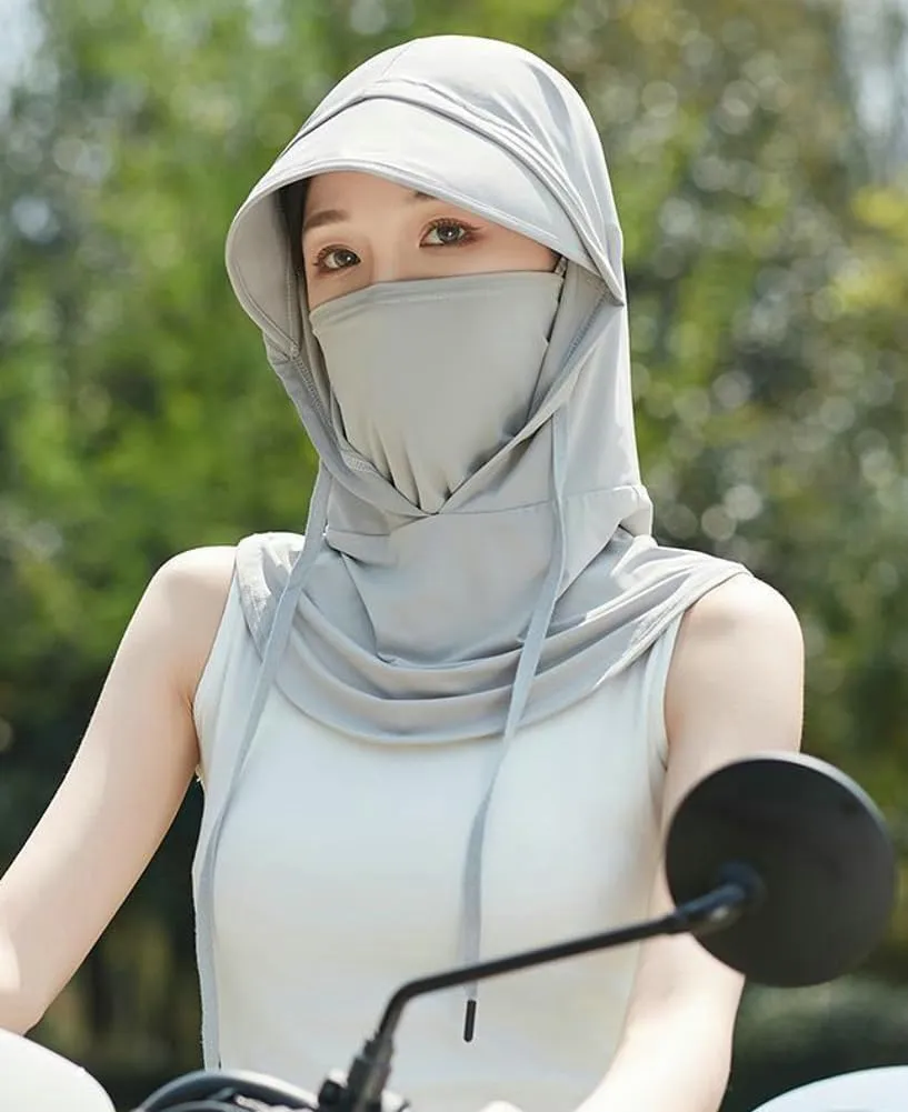 Summer Balaclava Ski Mask Unisex Sun UV Protection Hood Breathable Full Head Mask Face Cover Outdoor Fishing Cycling