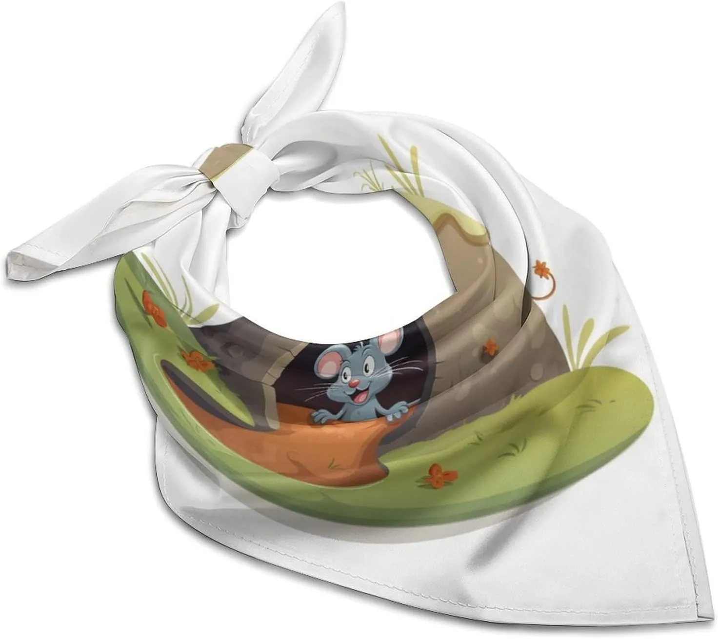 The Hole Silk Scarf Fashion Satin Head Scarf Lightweight Head Scarves for Neck Silk Scarves for Women Men Boho Hair Wrap Sleeping Kerchief Bandanas Pocket Square 18" X 18"