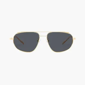 Vintage Chic Polarized Sunglasses with Lightweight Metal Frame for Outdoor Activities