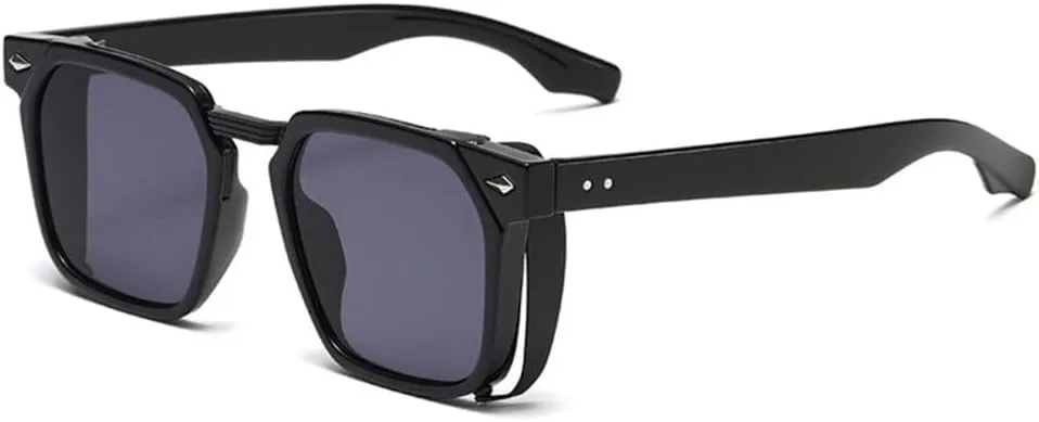 Vintage Steampunk Sunglasses For Men Punk Sunglasses Women Blue Light Blocking Glasses