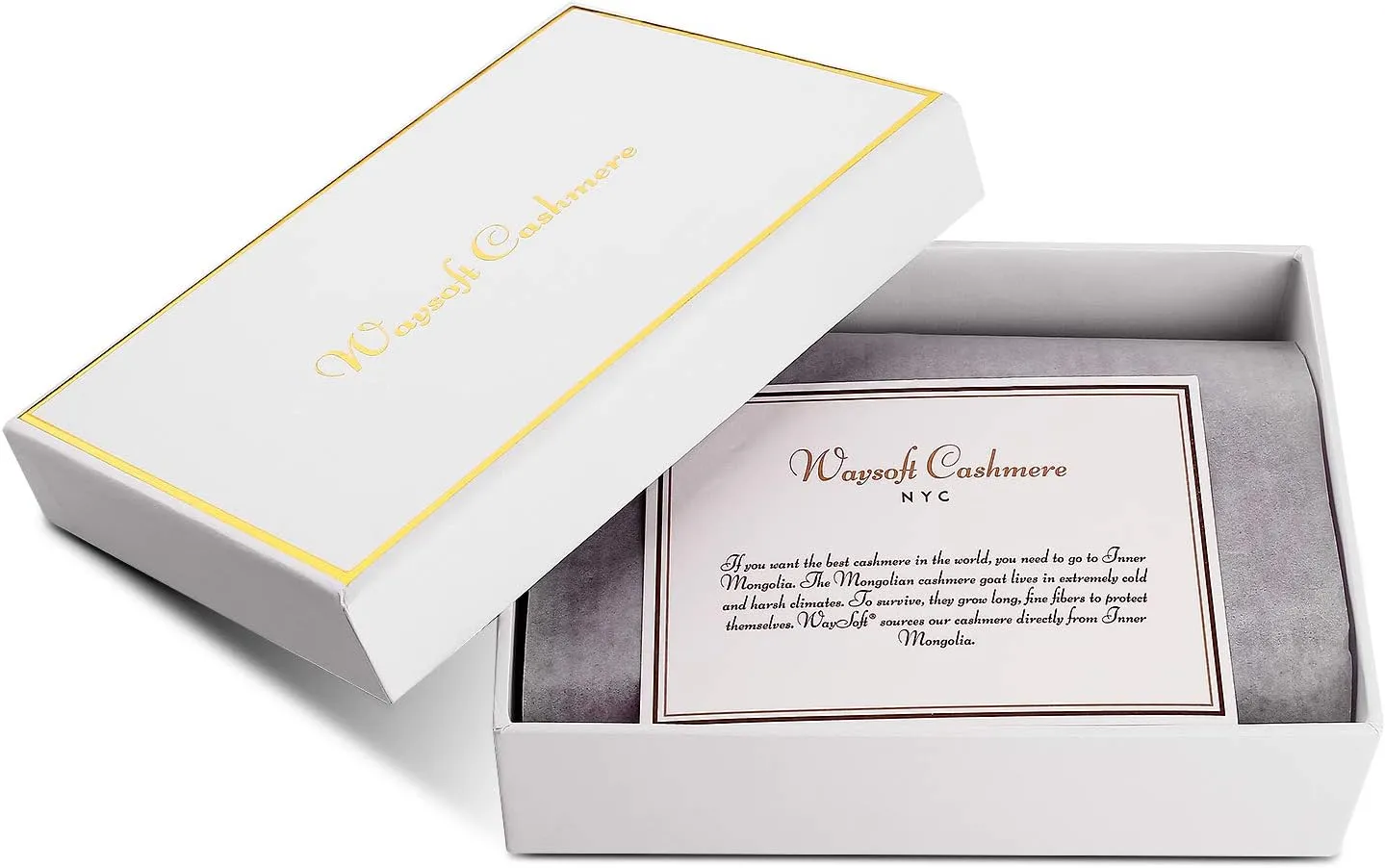 WaySoft 100% Pure Cashmere Gloves for Women with Elegant Gift Box - Luxurious Soft Winter Warmth - Perfect Fashion Accessory