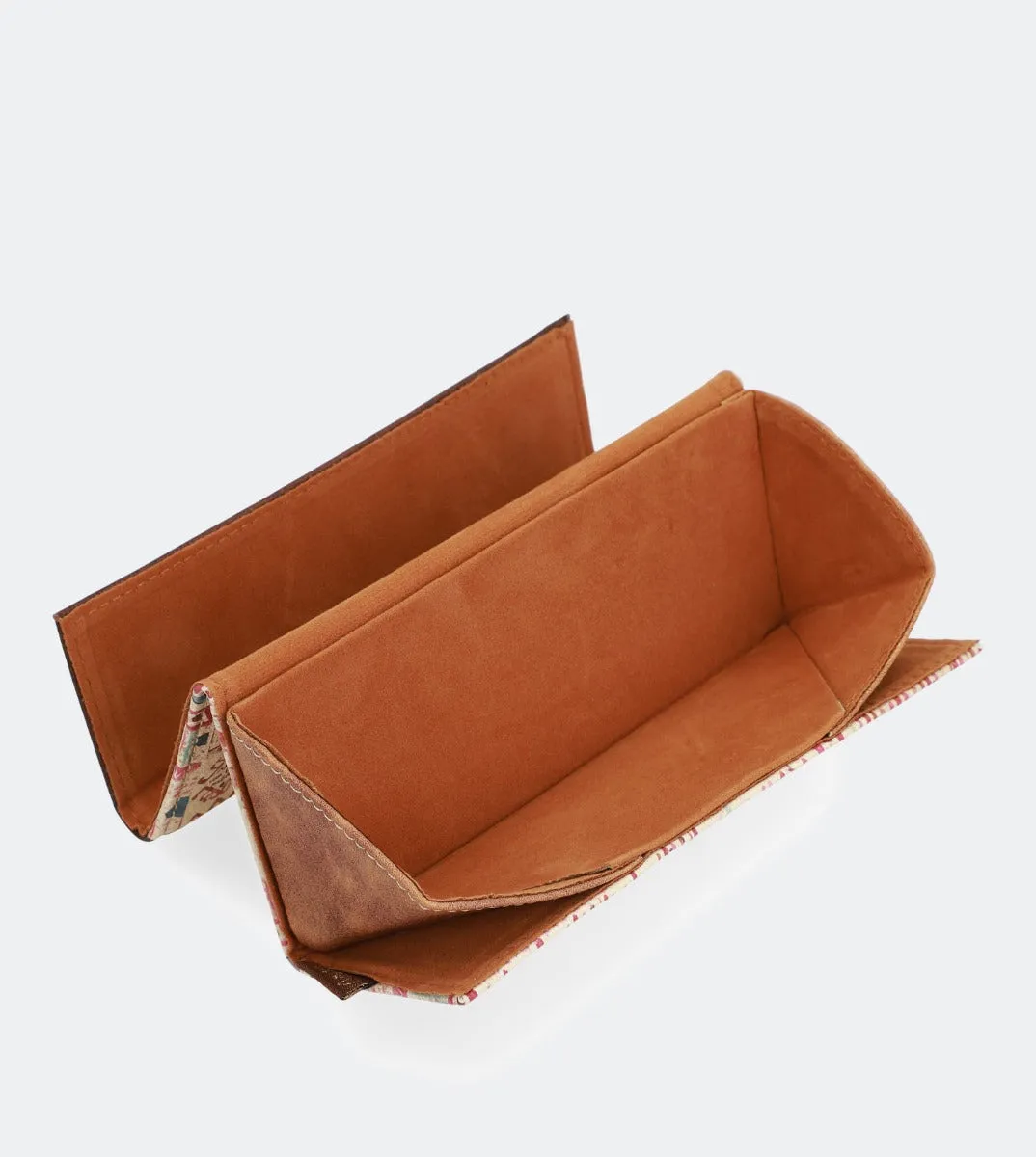 Western foldable glasses case