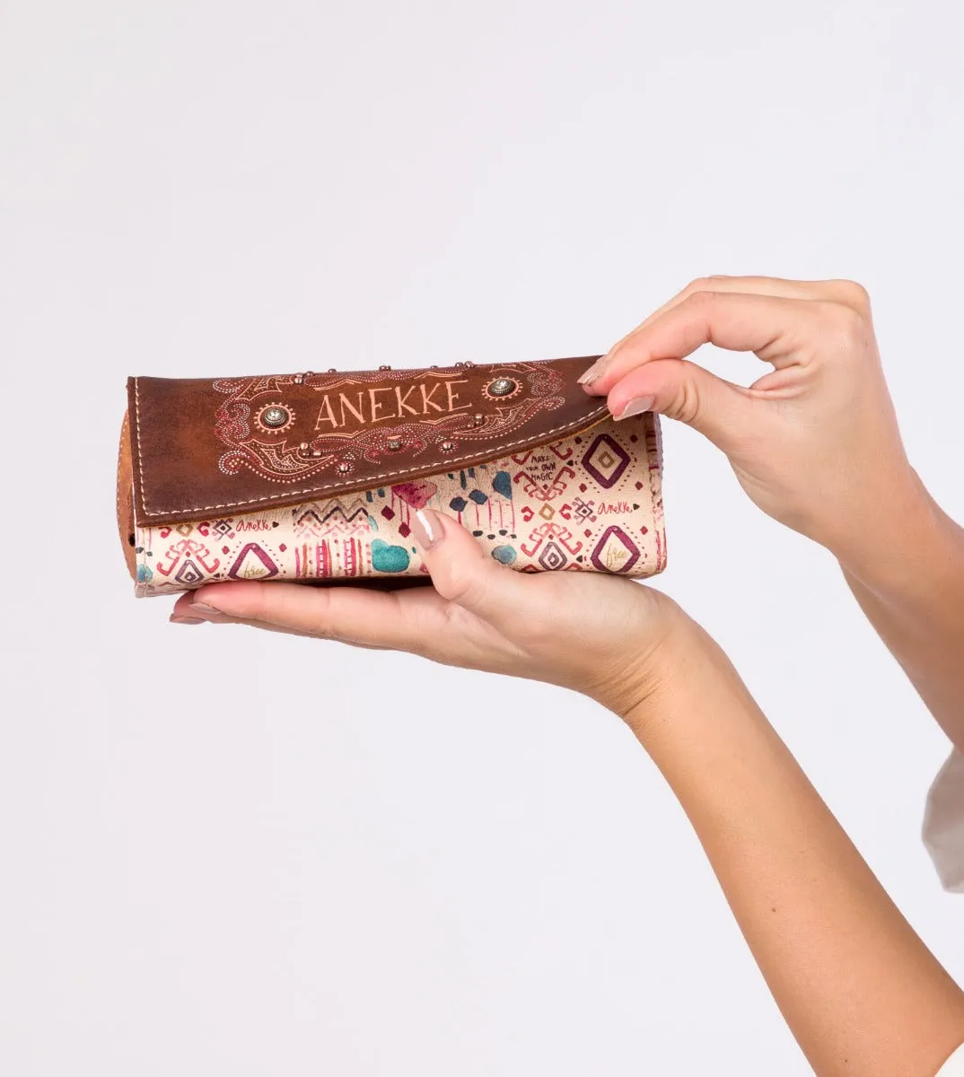 Western foldable glasses case