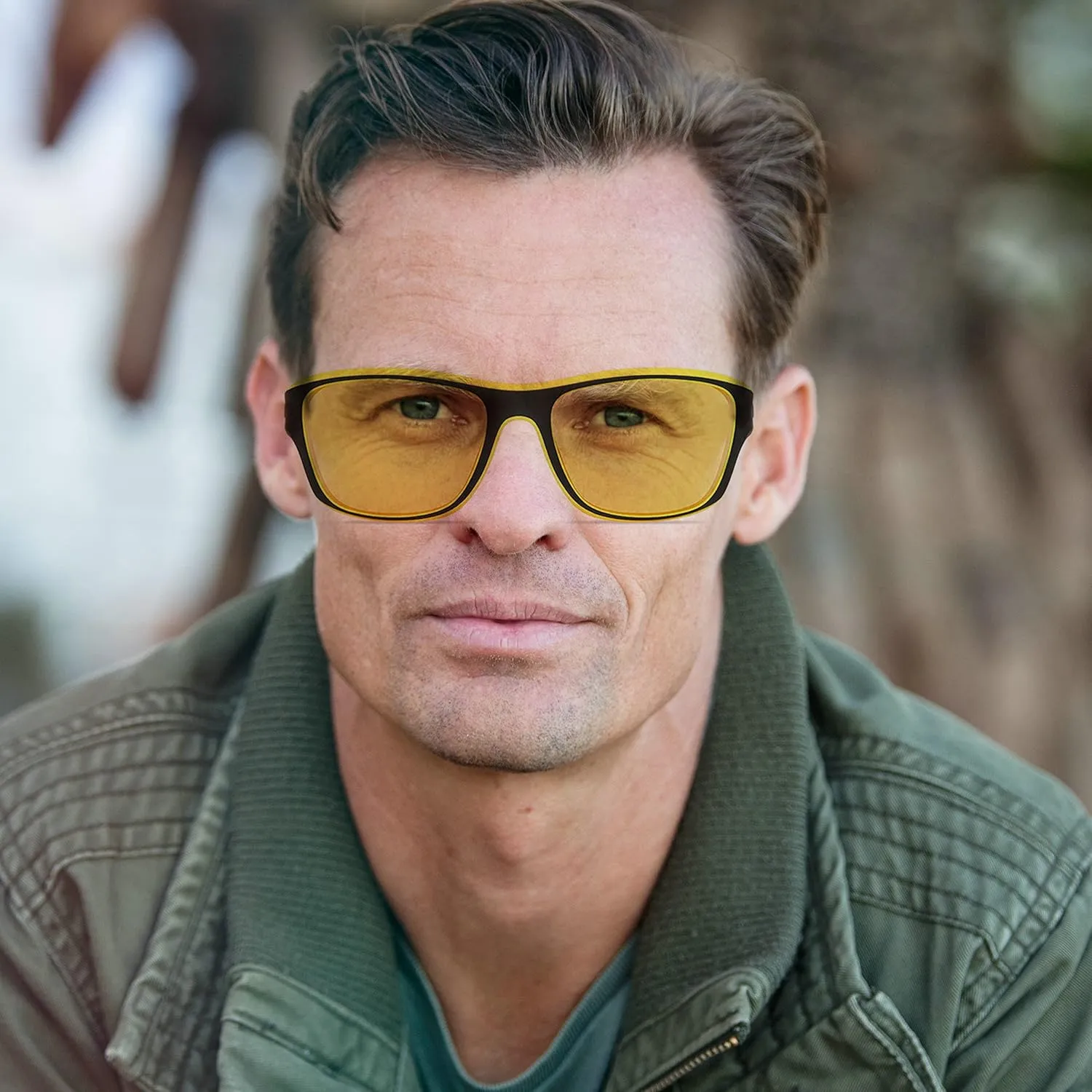 willochra Sports Polarized Night Vision Reading Sunglasses For Men Women Full Lens Magnification Sunglass Readers F27